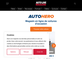 'auto-live.fr' screenshot