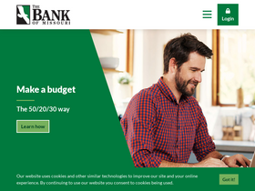 'bankofmissouri.com' screenshot