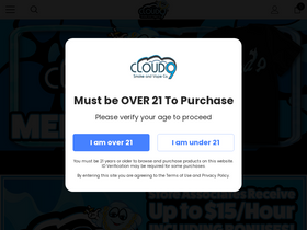 'cloud9smokeco.com' screenshot