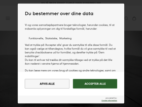 Sofie Schnoor homepage screenshot