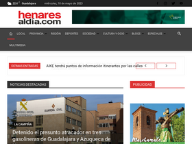 'henaresaldia.com' screenshot