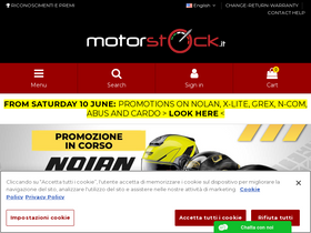 'motorstock.it' screenshot