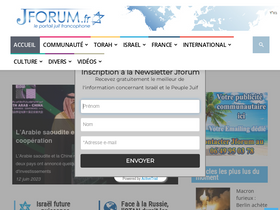 'jforum.fr' screenshot