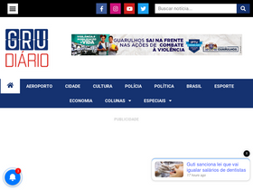 'grudiario.com.br' screenshot