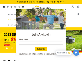 'aivituvin.com' screenshot