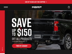 'mbrp.com' screenshot