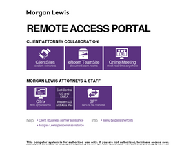 access.morganlewis.com
