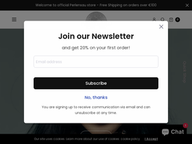 perlensau.com homepage screenshot