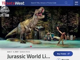 'ticketswest.com' screenshot