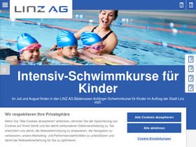 'linzag.at' screenshot