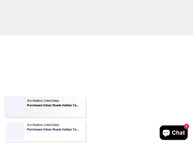 CreoleSizzle homepage screenshot