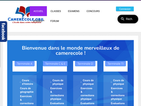 'camerecole.org' screenshot
