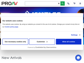 'proav.co.uk' screenshot