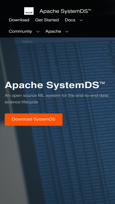 systemds.apache.org