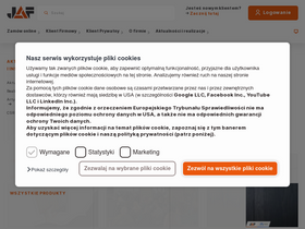 'jaf-polska.pl' screenshot