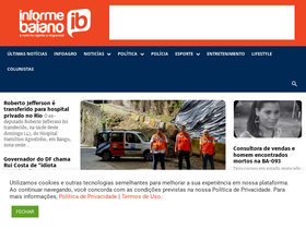 'informebaiano.com.br' screenshot