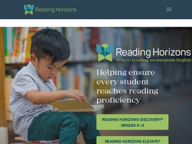 'readinghorizons.com' screenshot