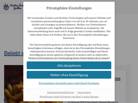 'kochenbackengrillen.de' screenshot