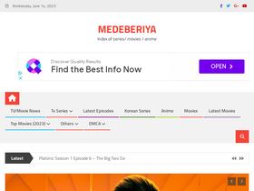 'medeberiyaa.com' screenshot