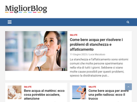 'migliorblog.it' screenshot