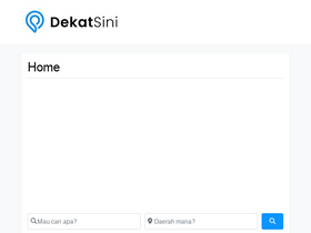 'dekatsini.id' screenshot