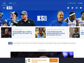 'kentuckysportsradio.com' screenshot