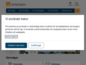 'ovikshem.se' screenshot