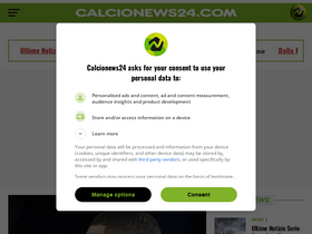 'calcionews24.com' screenshot
