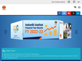 'iocl.com' screenshot