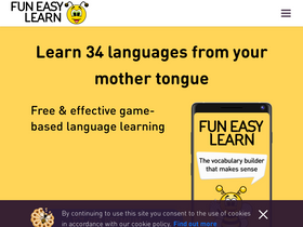 'funeasylearn.com' screenshot