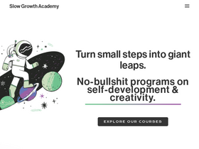 'slowgrowth.com' screenshot