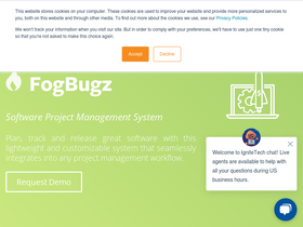 'fogbugz.com' screenshot