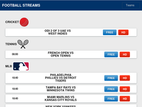 'footballstreams.top' screenshot
