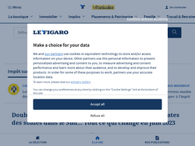 'leparticulier.fr' screenshot