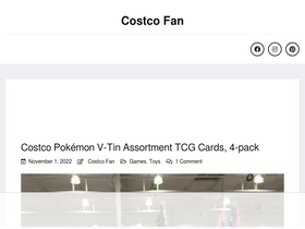 'costcofan.com' screenshot
