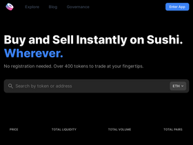 'sushi.com' screenshot