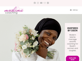 'muslimacoaching.com' screenshot