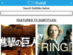 'subdl.live' screenshot