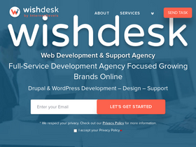 'wishdesk.com' screenshot