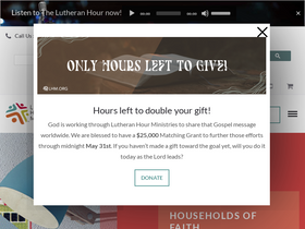 'lhm.org' screenshot