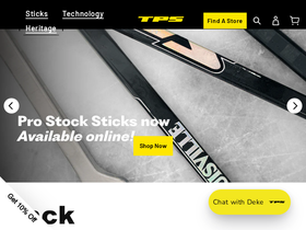 tps-hockey.com homepage screenshot