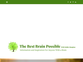 'thebestbrainpossible.com' screenshot