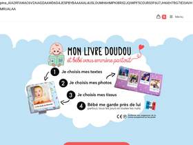 monlivredoudou.com homepage screenshot