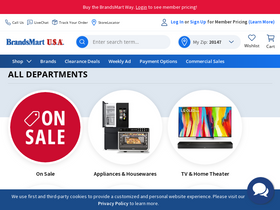 'brandsmartusa.com' screenshot