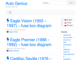 'autogenius.info' screenshot
