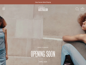 wewearaustralian.com homepage screenshot