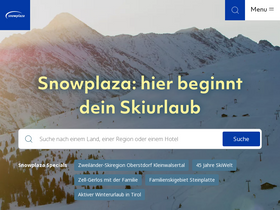 'snowplaza.de' screenshot