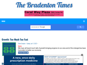 'thebradentontimes.com' screenshot
