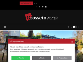'grossetonotizie.com' screenshot