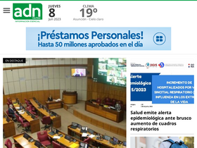 'adndigital.com.py' screenshot